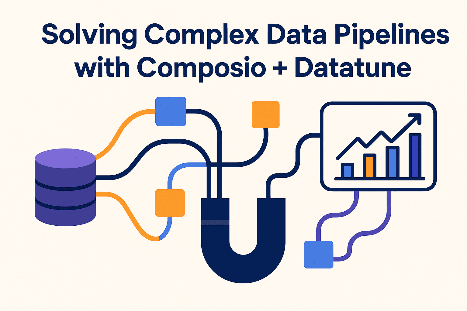 Solving Complex Data pipelines with Composio + Datatune